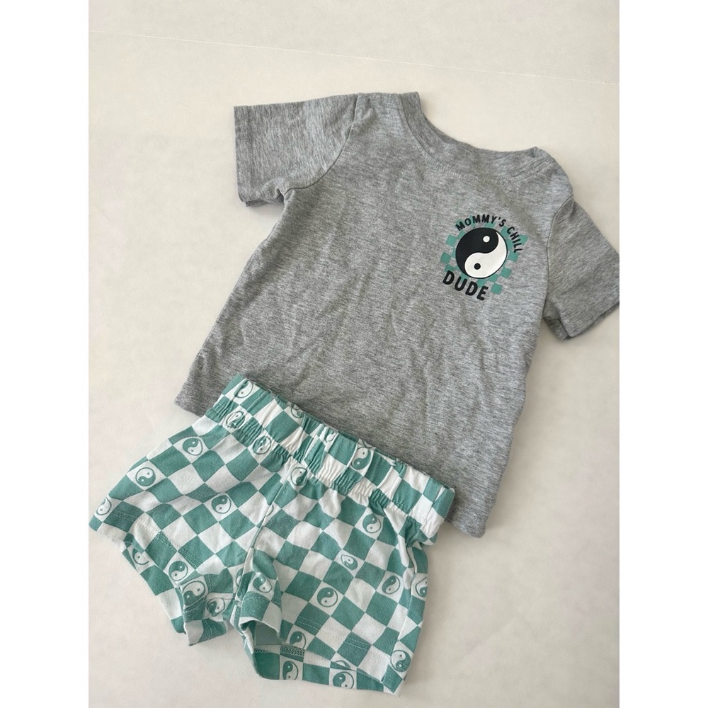 Garanimals Gray and Green Kids Matching Set